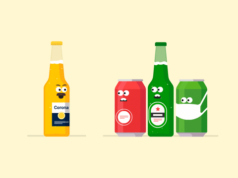 Drink Corona GIF door Petter Pentilä