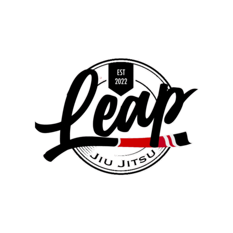 Leap Jiu Jitsu Sticker