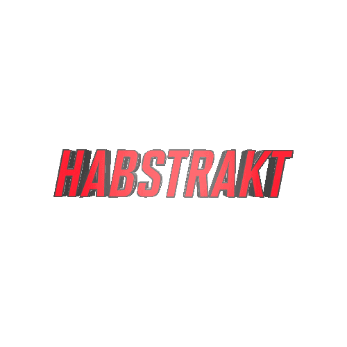 Habstrakt Sticker