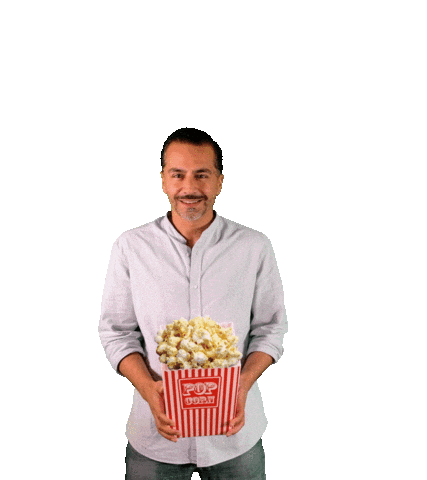 Film Popcorn Sticker