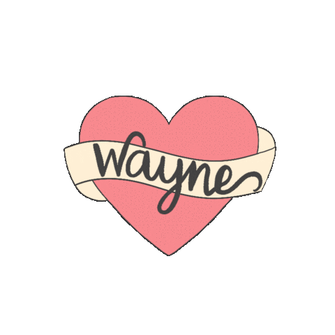 Wayne Sticker by The Mojave Room