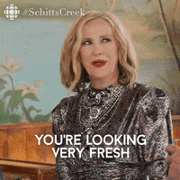 Looking Schitts Creek GIF by CBC