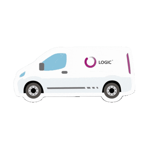 Ecommerce Van Sticker by LOGIC