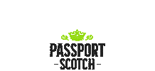 Passport Scotch Sticker