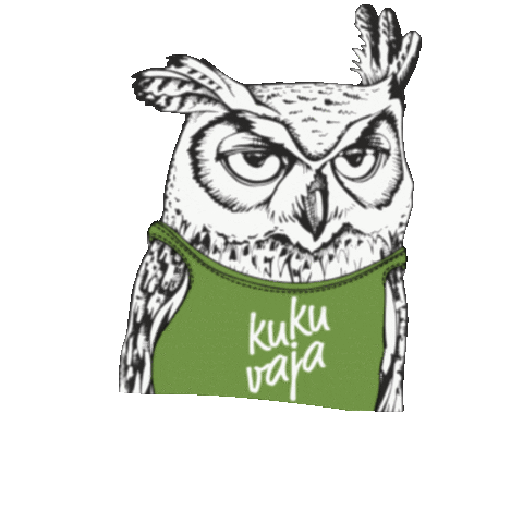 Owl Sticker by KukuvajaDE