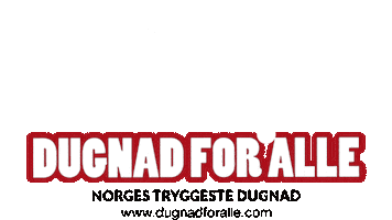 Dugnadforalle Sticker