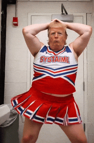 Dance Trump GIF by systaime