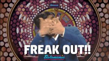 Freak Out Wow GIF by Slotomania Official