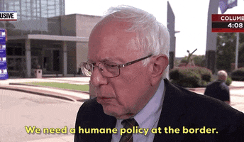 Bernie Sanders Immigration GIF