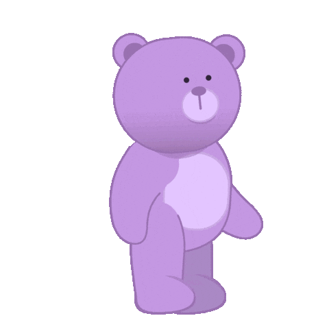 Lilo Cute Bear Sticker by Lilla by Sociolla