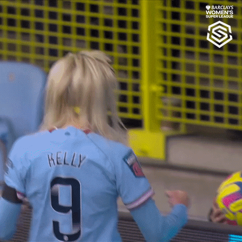 Happy Manchester City GIF by Barclays WSL