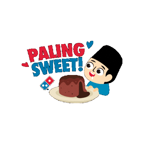 Hungry Pizza Sticker by Domino's Malaysia
