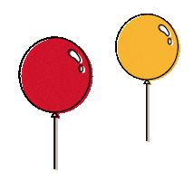 Balloons Sticker by Erstwilder