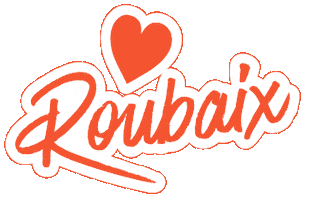 Paris Roubaix Sticker by Vera Cycling