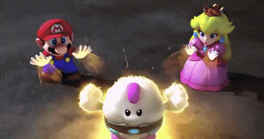 Super Mario Rainbow GIF
