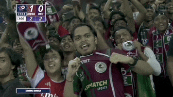 Mohun Bagan Fans GIF by Indian Super League