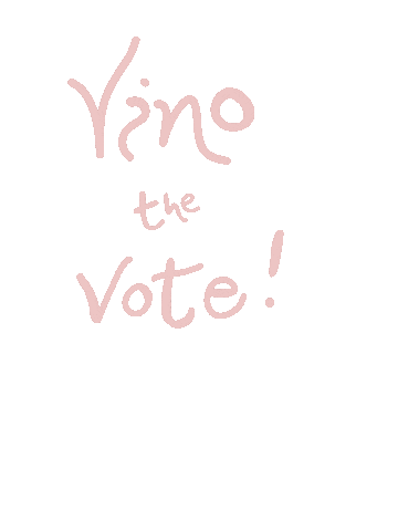 Vote Voting Sticker by Red Wine & Blue