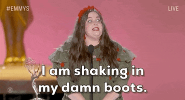 Scared Aidy Bryant GIF by Emmys