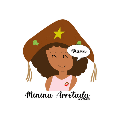 Minina Arretada Sticker