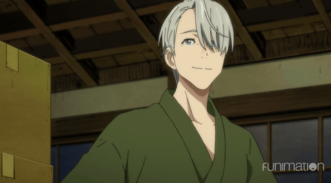 Yuri On Ice Wink GIF by Funimation - Find & Share on GIPHY