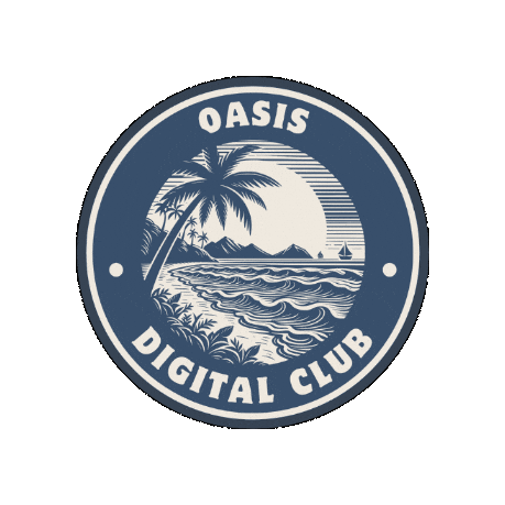 Oasis Digital Club Sticker