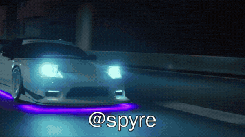 Lights Up Super Car GIF