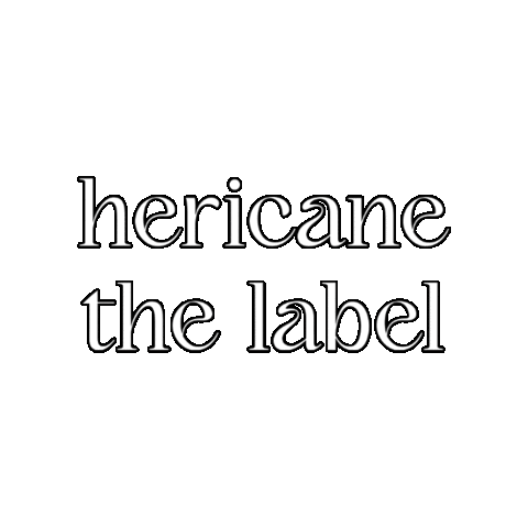 hericane the label Sticker