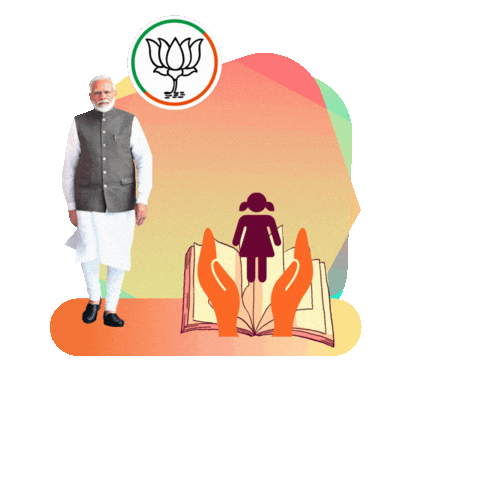 Bjp Modiji Sticker