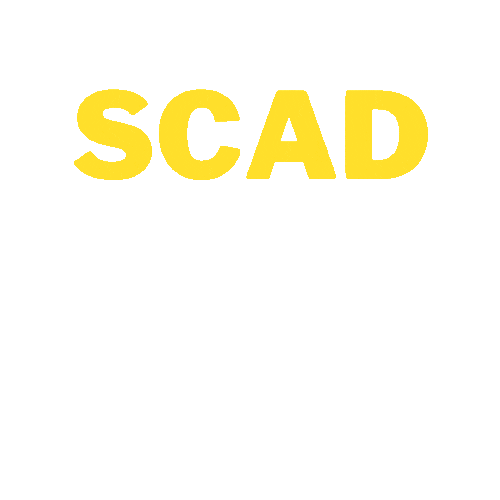 Scadgrad Sticker by scadfibers
