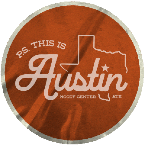 Moody Center Sticker