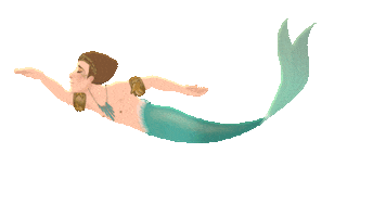 The Little Mermaid Water Sticker by Mermaid_Lux