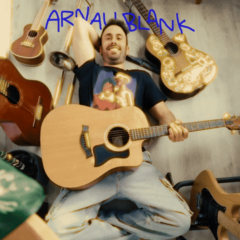 Acoustic Guitar Fun GIF by Arnau Blank