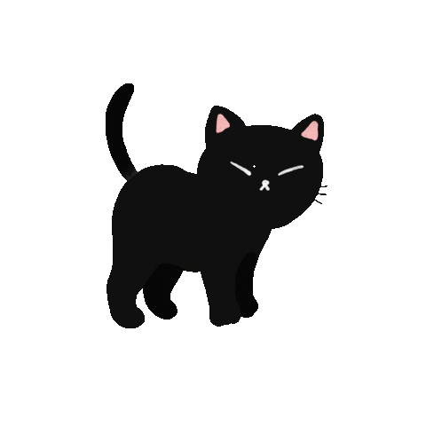Cats Ginkgo Sticker