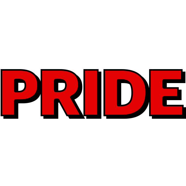Gay Pride Sticker by Glue Store