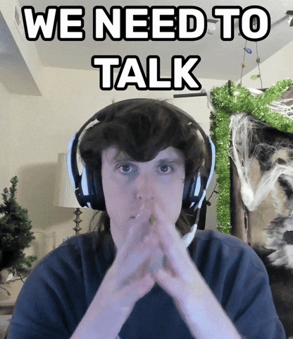 Talk To Me Cringe GIF