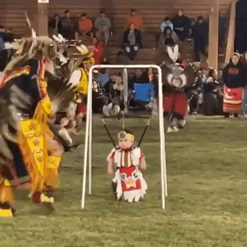 First Nations Dancing GIF by Storyful