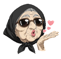 Kiss Sticker