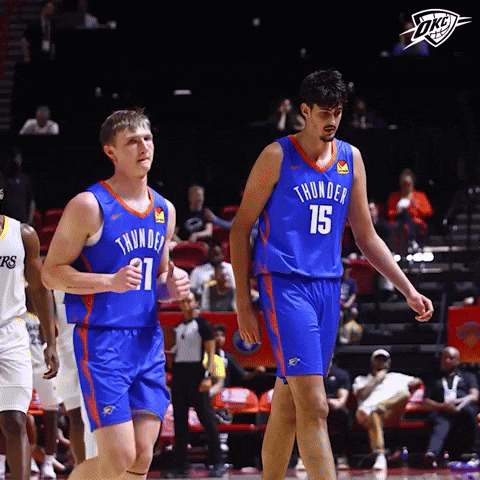 Walking Off Las Vegas GIF by OKC Thunder