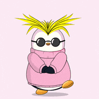 Happy Gangnam Style GIF by Pudgy Penguins