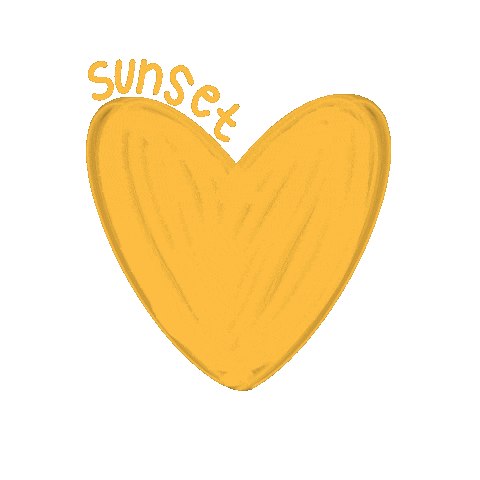 Summer Fun Hearts Sticker