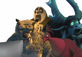 Shocked Kung Fu Panda GIF