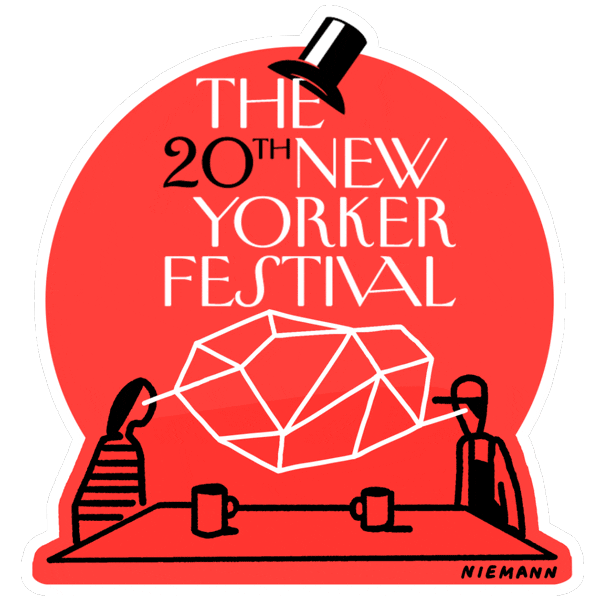 Tny New Yorker Festival Sticker by The New Yorker