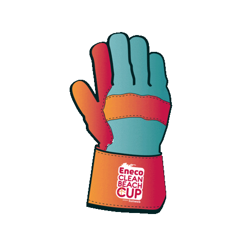 Eneco Clean Beach Cup Sticker