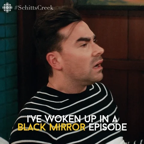 Schitts Creek Reaction GIF by CBC
