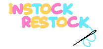 Fabric Restock Sticker by Cloth Cuts