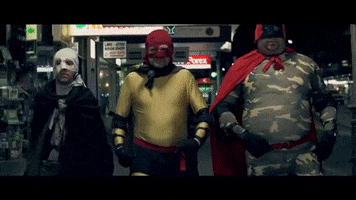 Superhero Gang GIF by Bodyjar