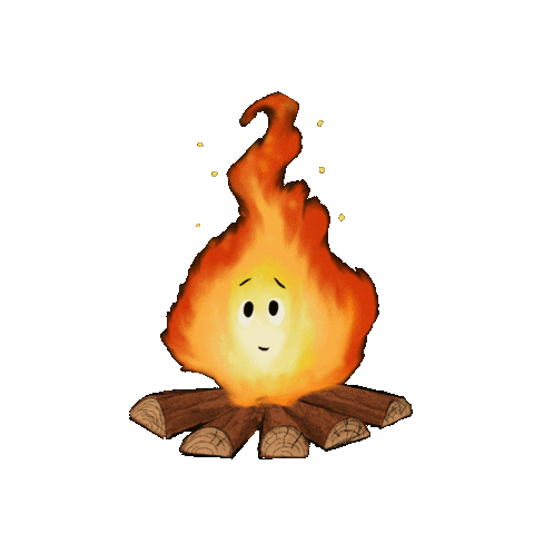 Fire Sticker