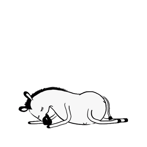 Tired Sticker