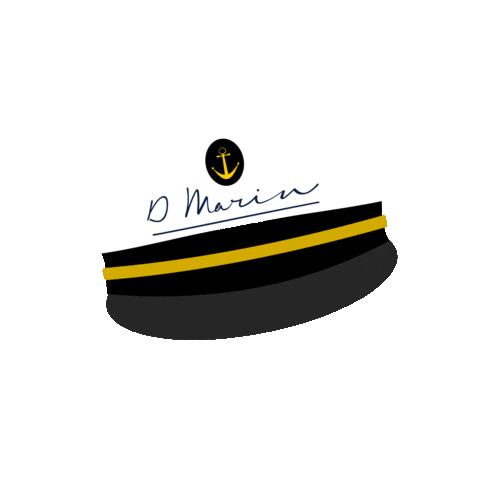 Sea Hat Sticker by D-Marin