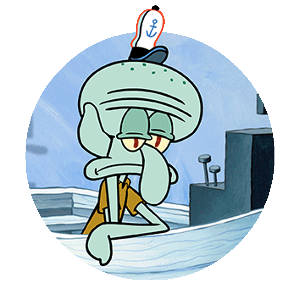 Animation Sleeping Sticker by SpongeBob SquarePants for iOS & Android